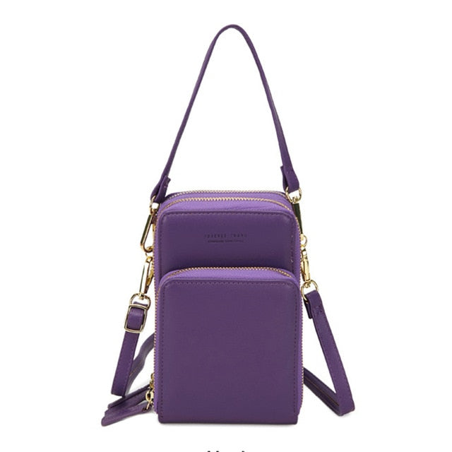 Mini Crossbody Shoulder Bags Women Multi-functional Touchable Cell Phone Pocket Card Purse Ladies Small Bag Female Messenger Bag Mini Crossbody Shoulder Bags Women Multi-functional Touchable Cell Phone Pocket Card Purse Ladies Small Bag Female Messenger Bag